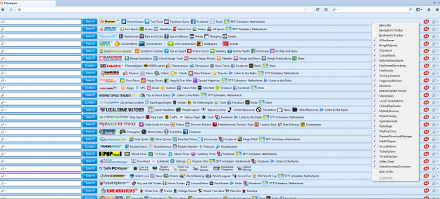 Mindsparkbars Too many toolbars