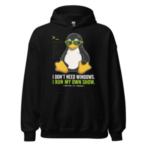 Dont Need Windows Front Hoodie