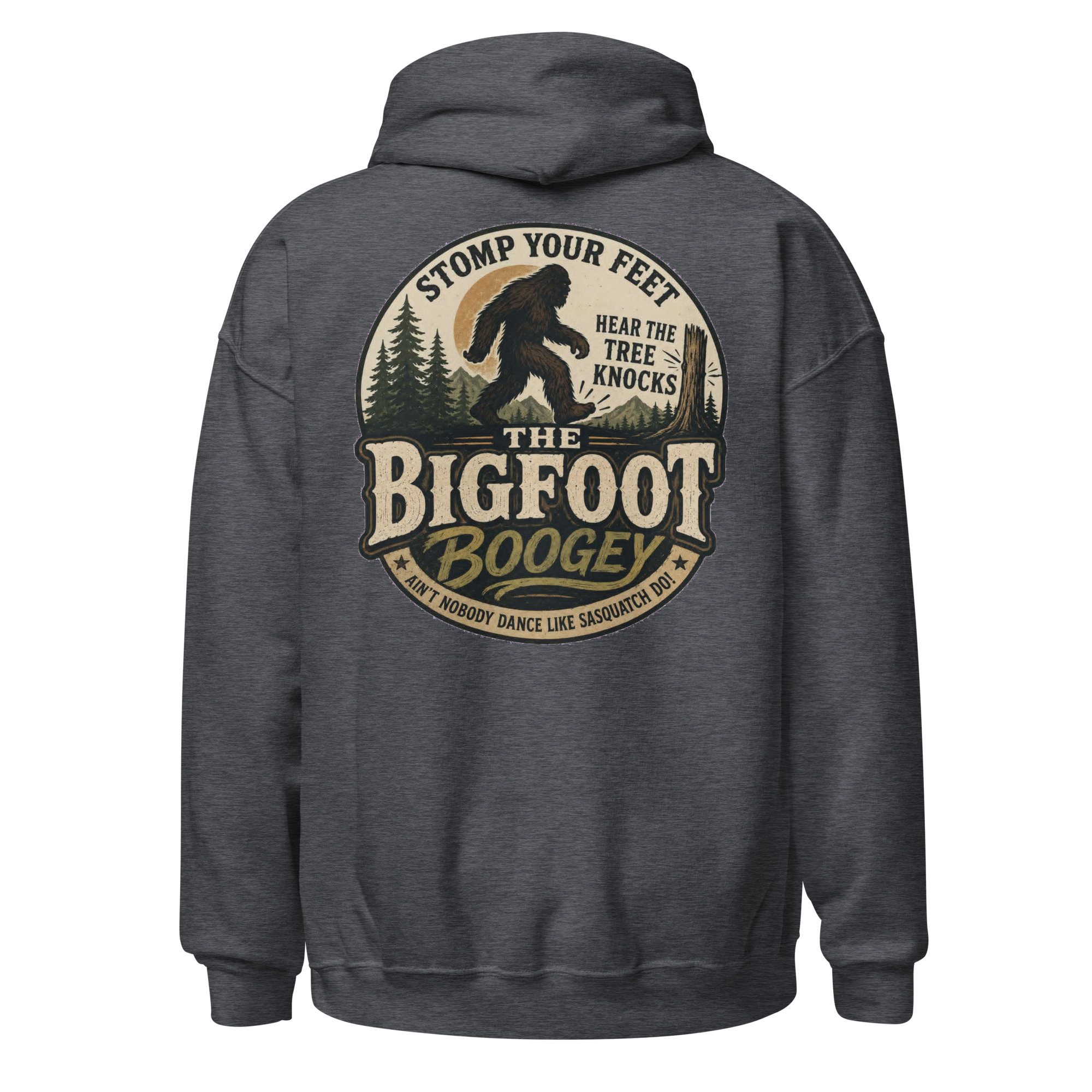 Bigfoot Boogey Back Hoodie - Image 3