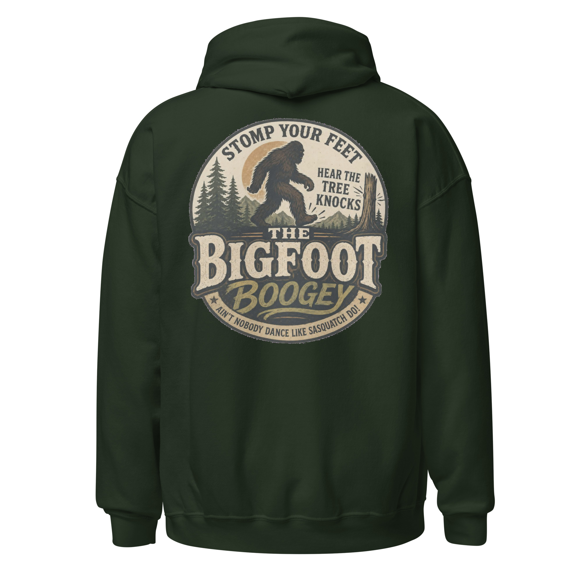 Bigfoot Boogey Back Hoodie - Image 2