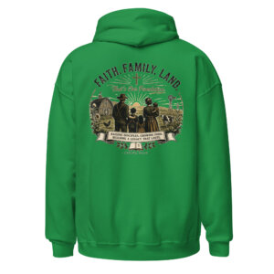 Faith Family Back Hoodie