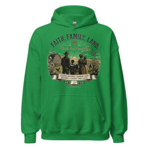 Faith Family Front Hoodie