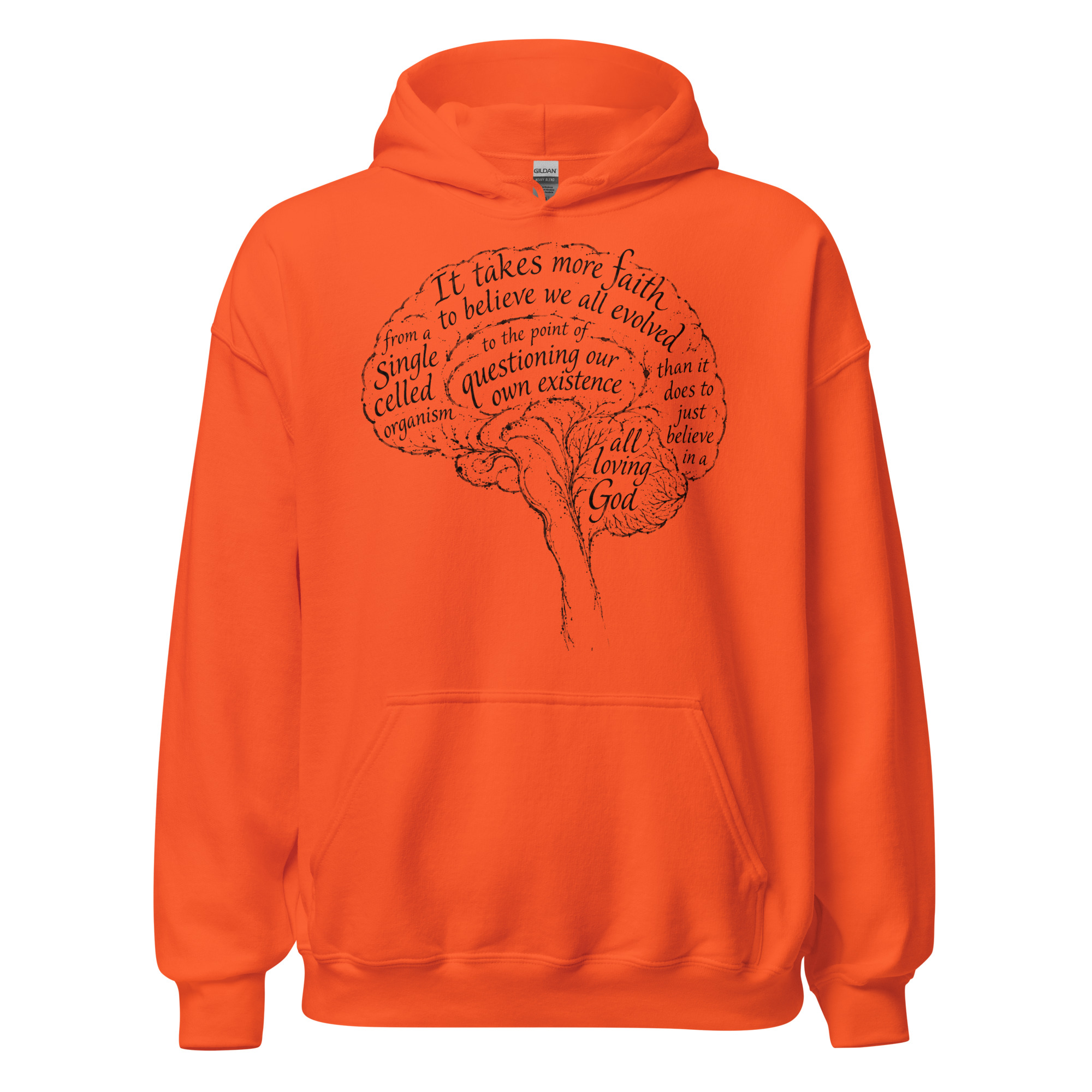 Brain Front Hoodie - Image 3