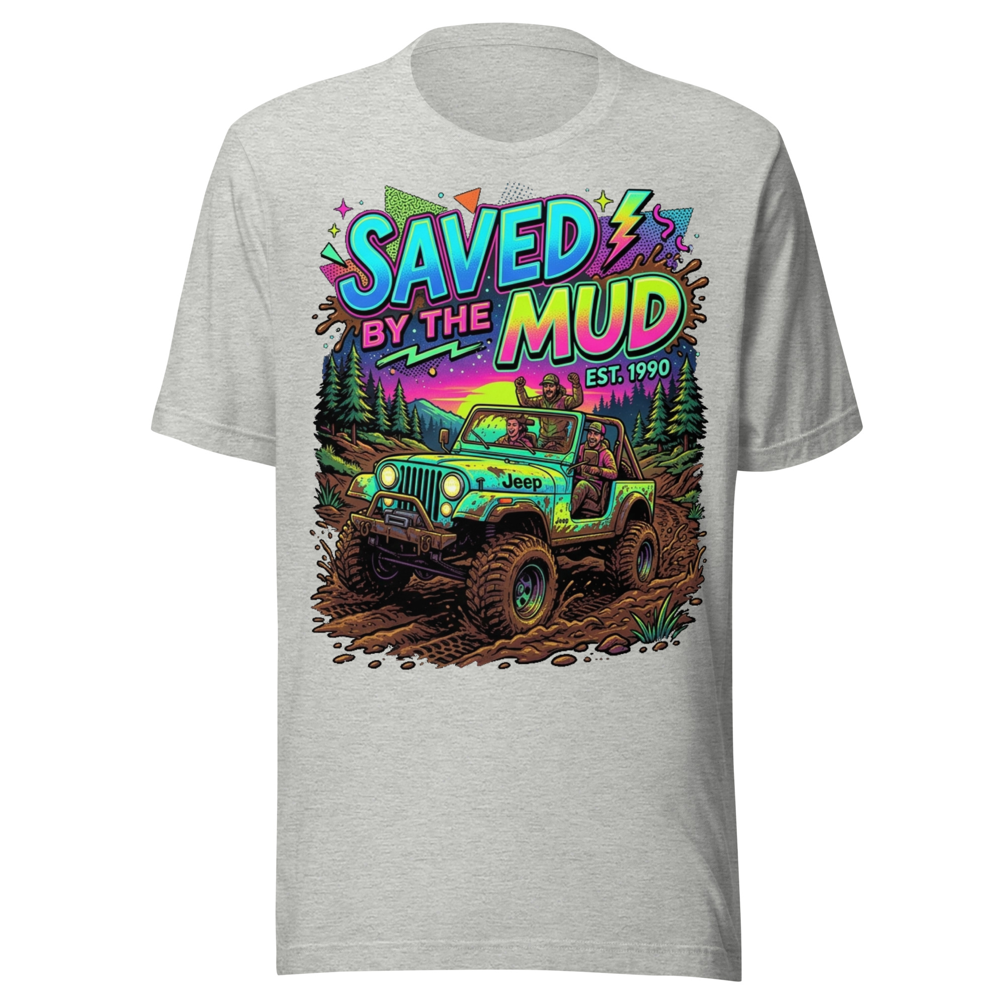 Saved By the Mud Front Tee - Image 5