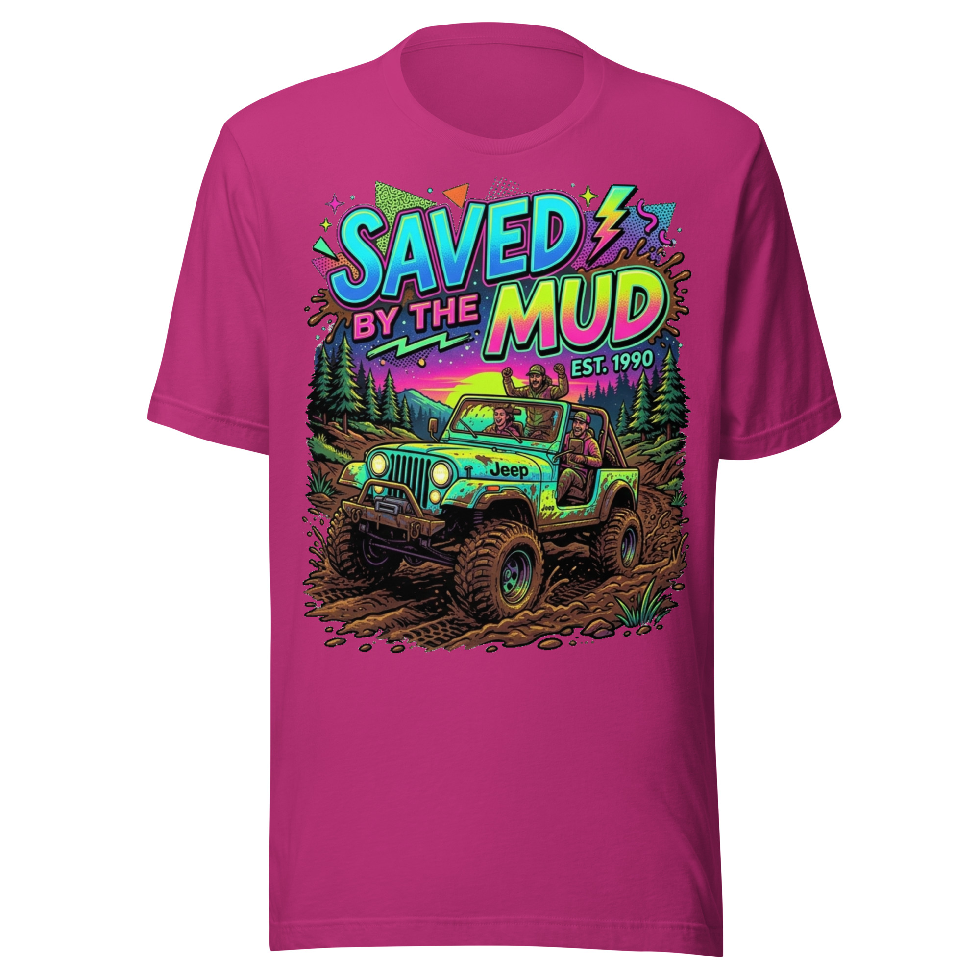 Saved By the Mud Front Tee - Image 2