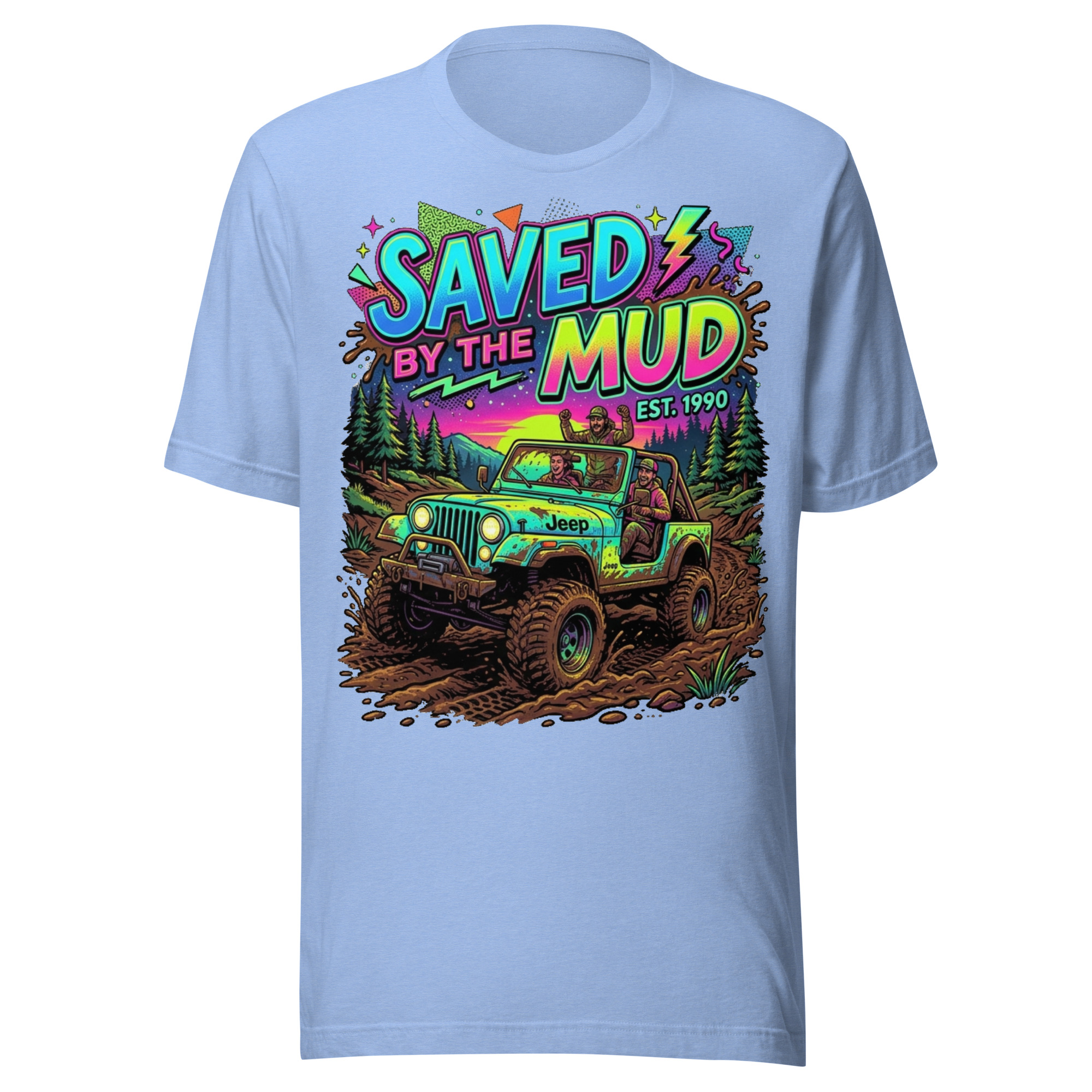 Saved By the Mud Front Tee - Image 4