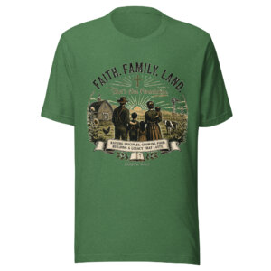 Faith Family Front Tee