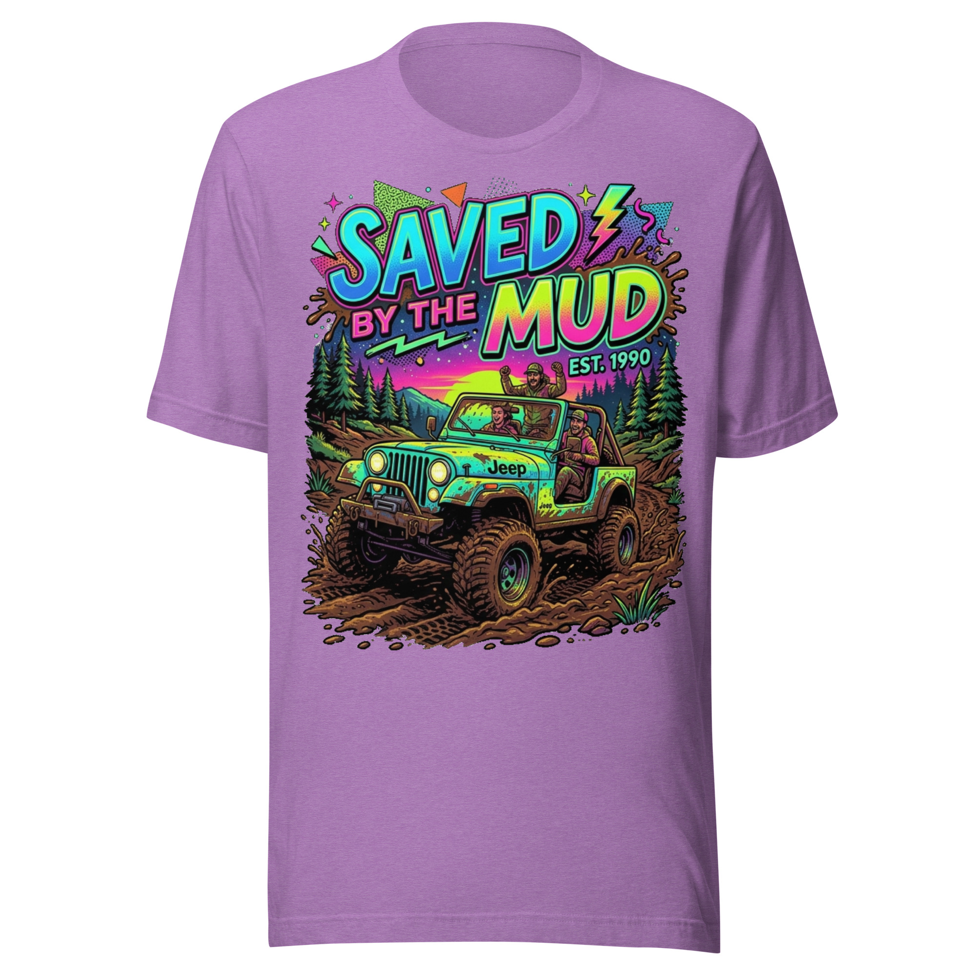 Saved By the Mud Front Tee - Image 3